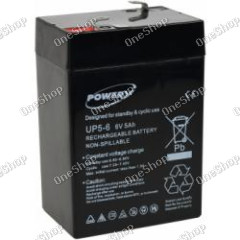 baterie pro APC RBC 1 6V 5Ah (nahrazuje 4Ah 4,5Ah) - Powery