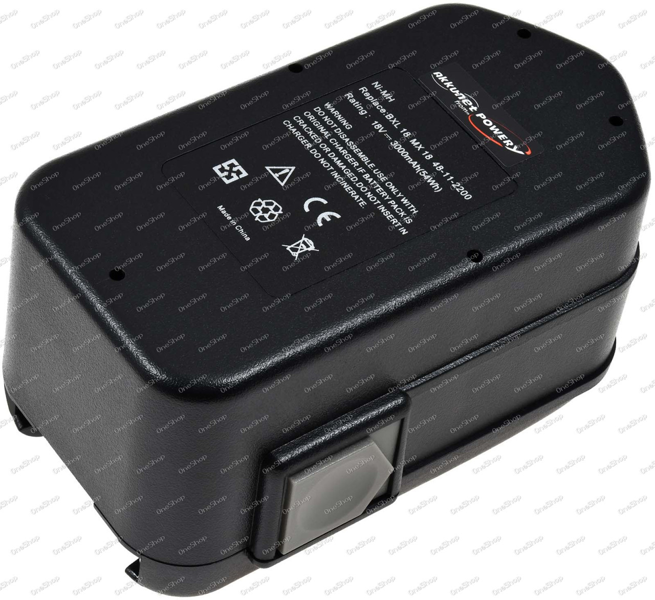 baterie pro AEG B18 (18V 3000mAh)