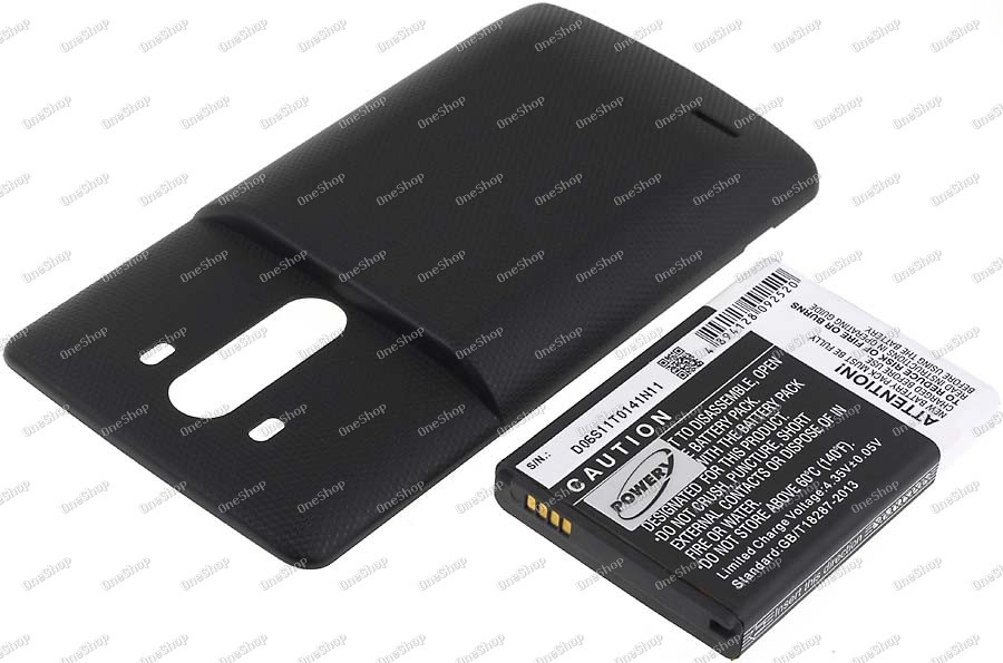 baterie pro LG G3 / Typ BL-53YH černá 6000mAh