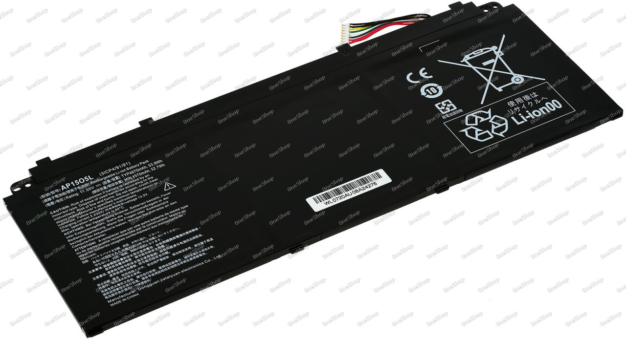 baterie pro Acer Aspire S13 S5-371 / Chromebook R13 CB5-312T Serie / Typ AP15O5L