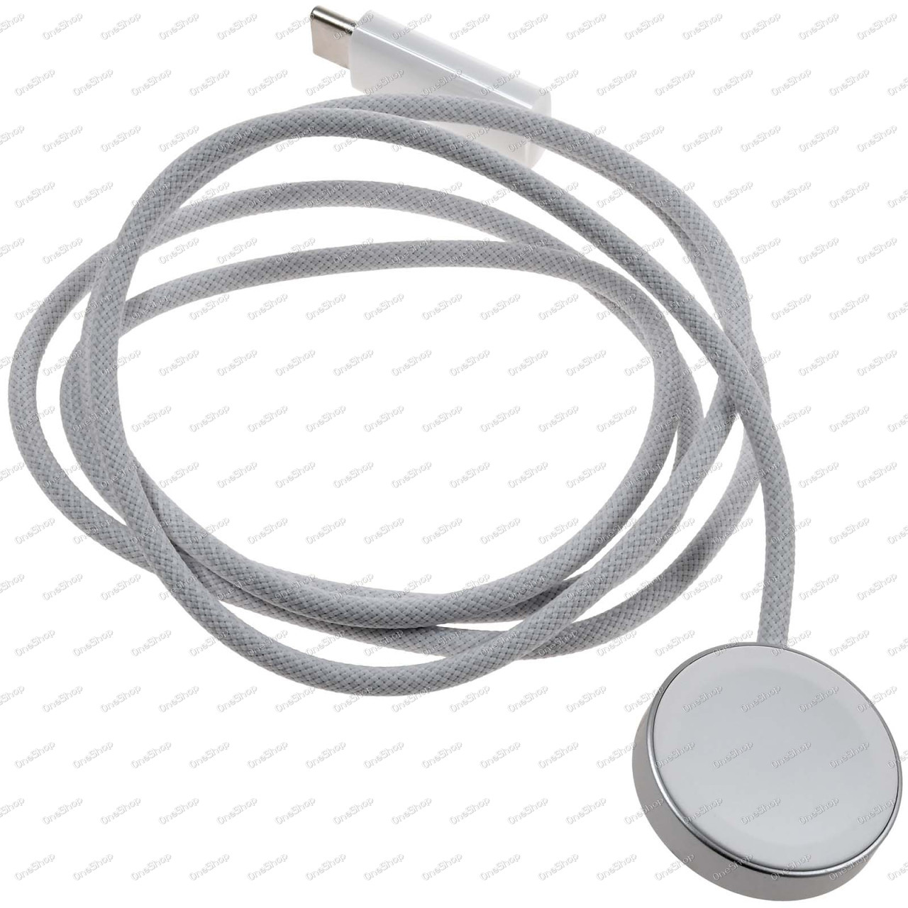 Apple Watch IC579-A2515 magnetisches Schnellladekabel auf USB C weiß 1m originál