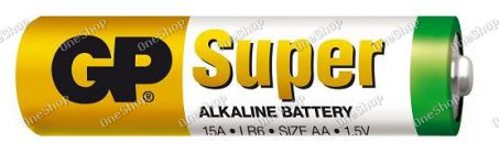 alkalická tužková baterie AA 1ks - GP