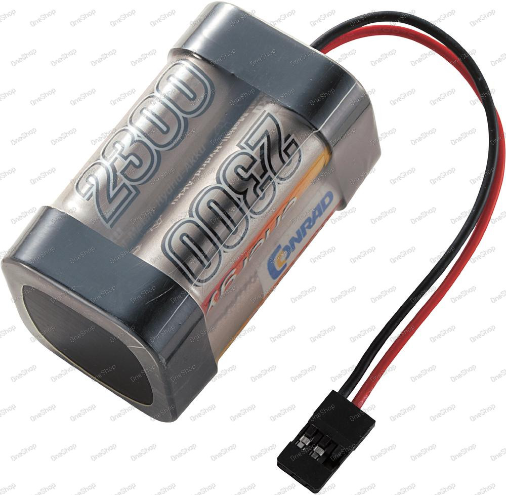 Akupack přijímače NiMH Conrad Energy AA, 4,8 V, 2300 mAh, Block, JR