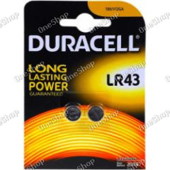 alkalická knoflíková baterie AG12 2ks v balení - Duracell