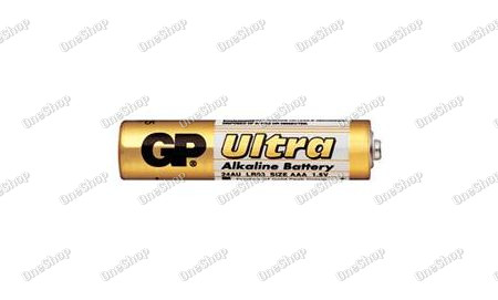 alkalická ultra alkalická mikrotužková baterie HR03 1ks - GP Ultra