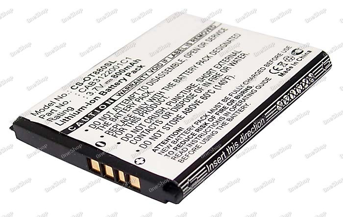 baterie pro Alcatel One Touch 880 / Typ CAB3122001C1