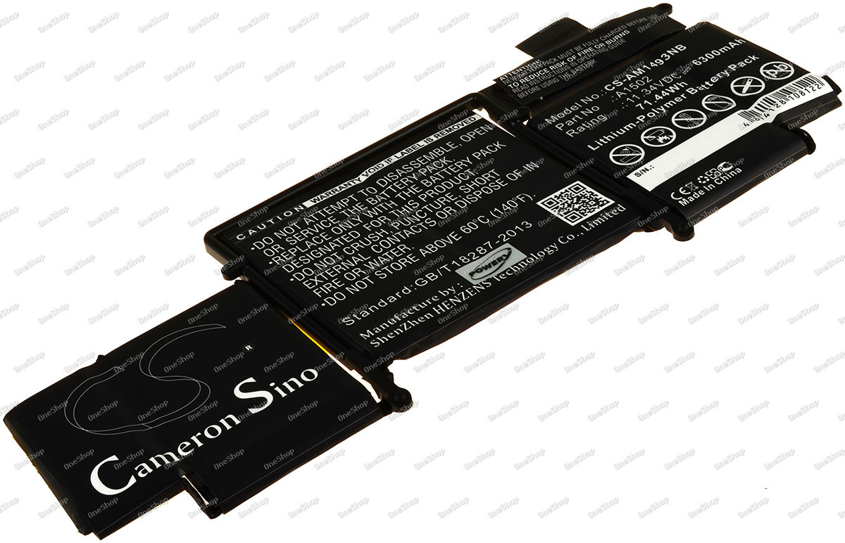 baterie pro Apple MacBook Pro Core i5 2.4 13" / MacBook Pro Core i7 2.8 13" / Typ A1493 / A1502