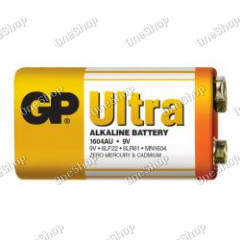 alkalická baterie 9V 1ks v balení - GP Ultra