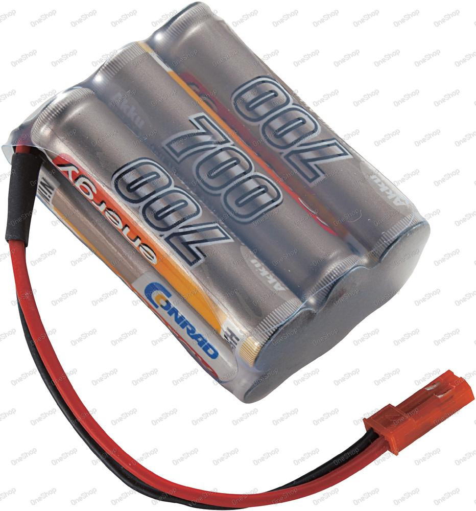 Akupack NiMH Conrad Energy AAA, 7,2 V, 700 mAh, Block, BEC