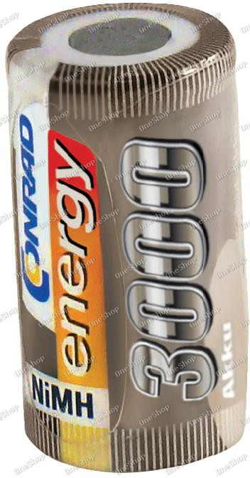 Akumulátor NiMH Conrad Energy Sub-C, 3000 mAh
