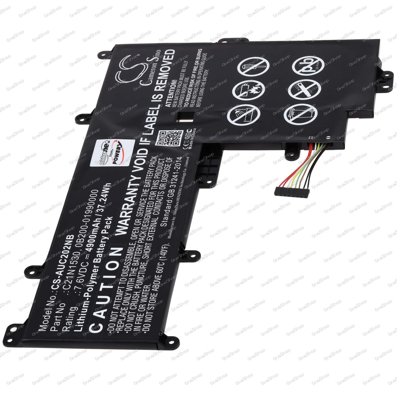 baterie pro Asus Chromebook C202 / VivoBook E201NA / Typ C21N1530