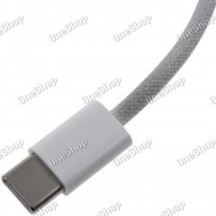 Apple A2795 USB C auf USB C kabel gewebt 1m weiß originál