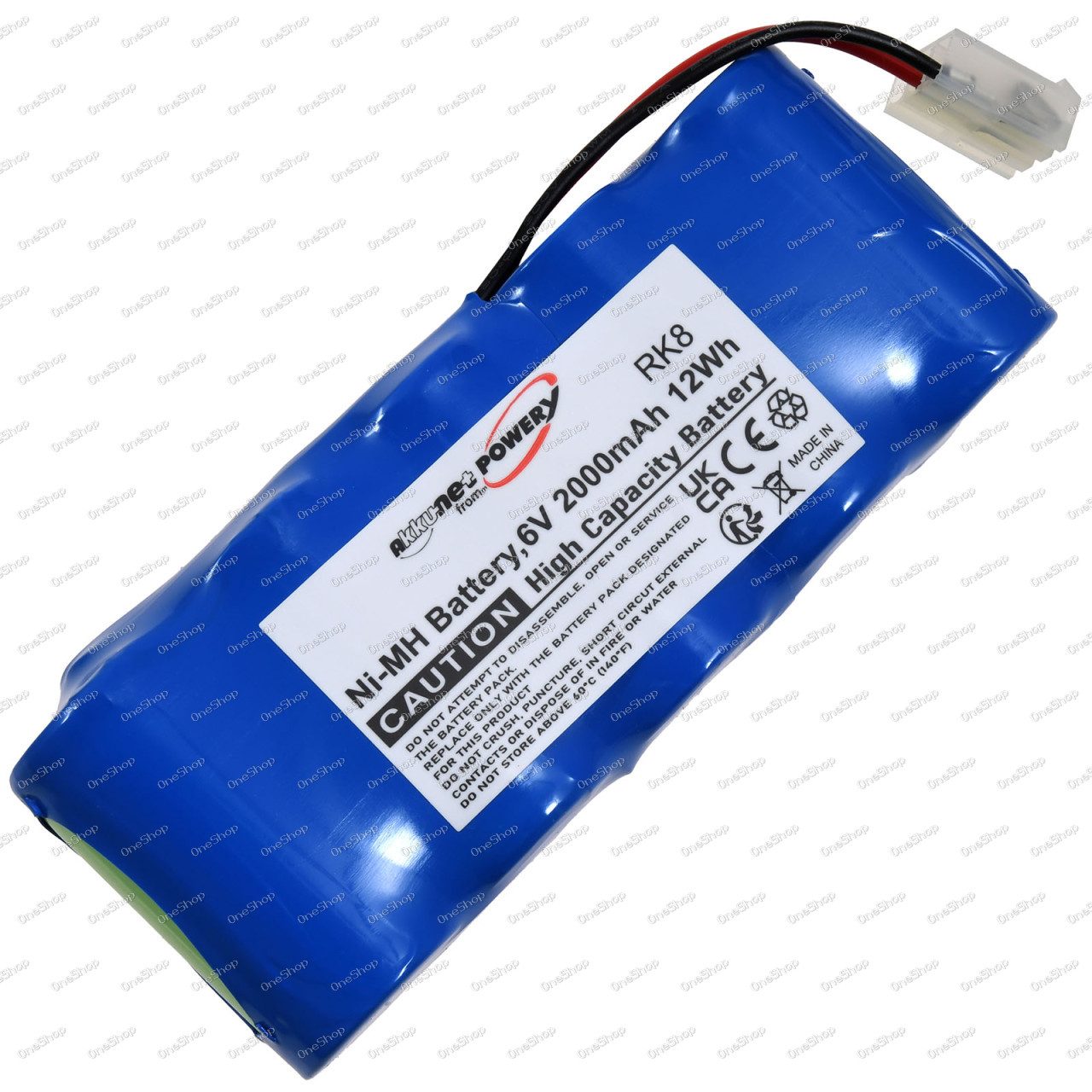 akumulátor pro roletový pohon Bosch Somfy K6- K12/ Typ Bosch D870E 2000mAh NiMH