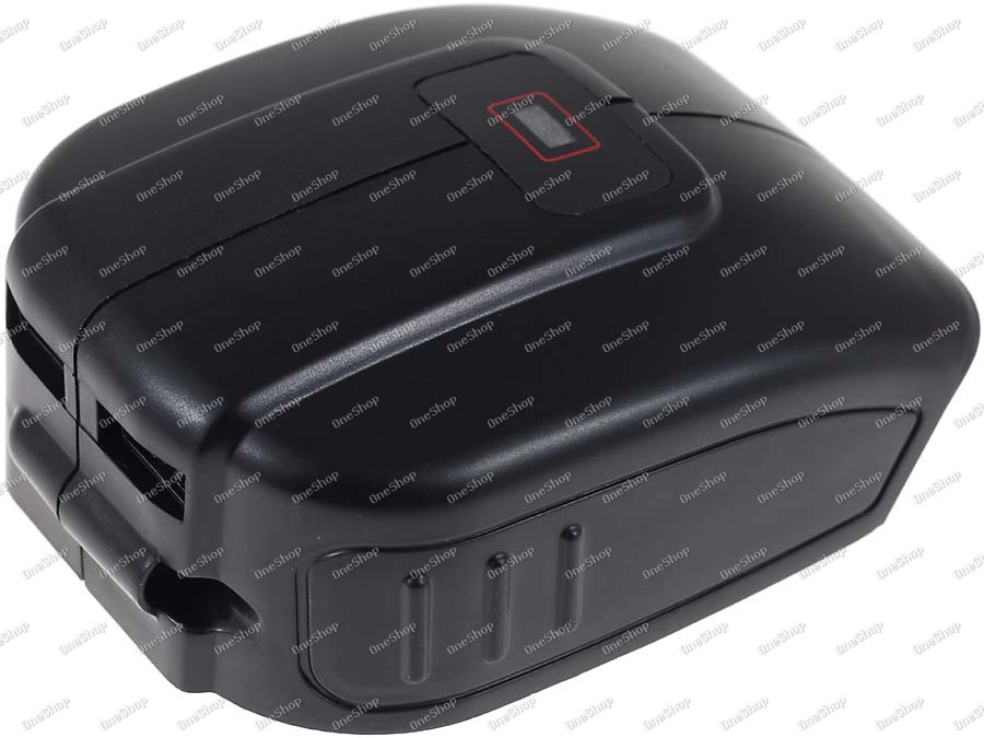 Adapter / nabíjecí adaptér s 2x USB Anschluss pro Makita 14,4V/18V