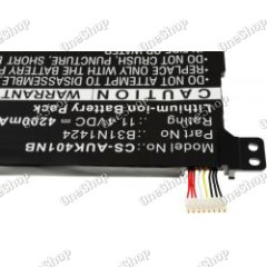baterie pro Asus A400U / K401 / Typ B31N1424