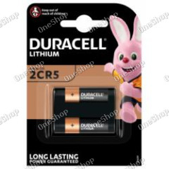 foto baterie 2CR5 1ks v balení - Duracell Ultra
