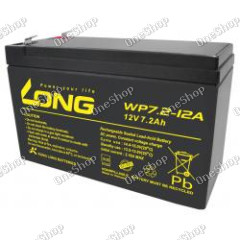 2x KungLong olověná baterie WP7.2-12A F1 Vds