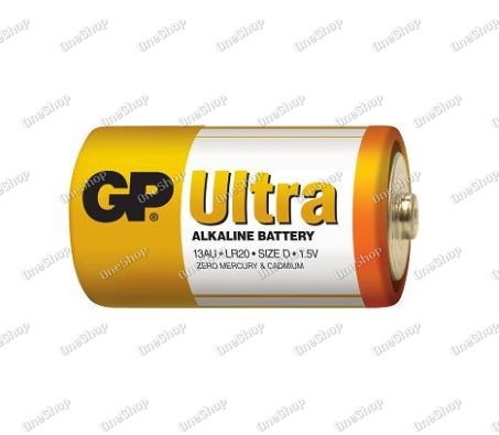 baterie GP Ultra Alkaline D R20 velké mono
