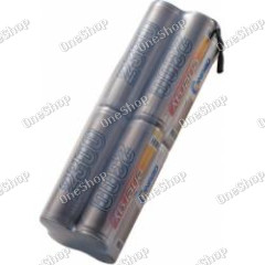 Akupack NiMH Conrad Energy AA, 9,6 V, 2300 mAh, Block, s pájecími kontakty