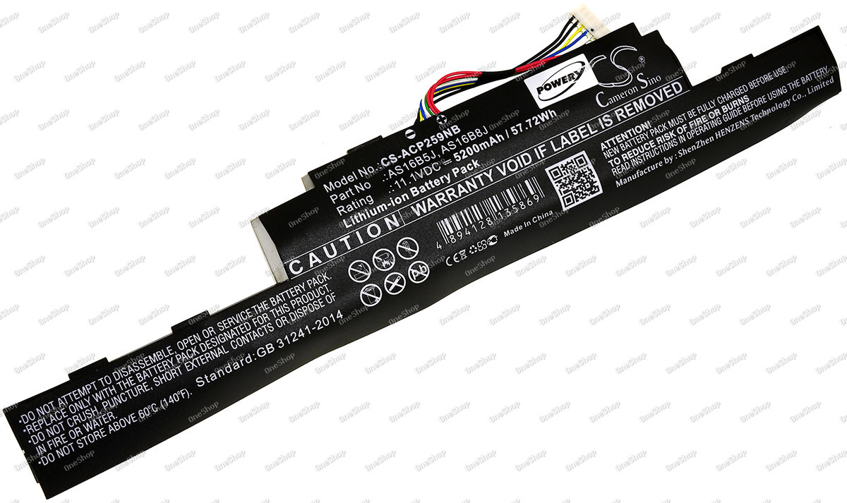 baterie pro Acer Aspire E5-575-33BM / TravelMate P259-G2 Serie / Typ KT.0060G.001
