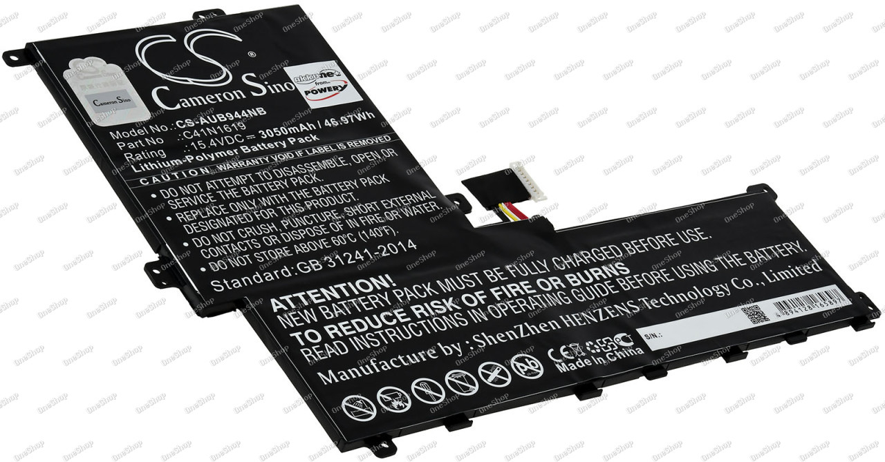 baterie pro Asus B9440UA-XS51 / B9440UA-GV9103T / Typ C41N1619
