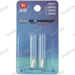 4x baterie, Stiftbatterie CR311 pro z.B. Angelposen, Bissanzeiger Lithium 2x2er balení