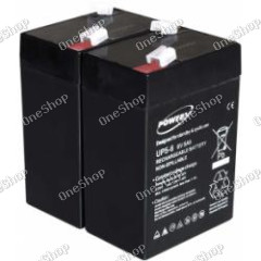 baterie pro APC RBC 1 6V 5Ah (nahrazuje 4Ah 4,5Ah) - Powery