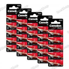 50x Camelion knoflíkový článek LR66 / AG4 / G4 / LR626 / 177 / SR626W / GP77A / 377 originál