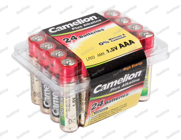 Camelion Plus alkalická LR03 AAA Micro (24ks Box) originál