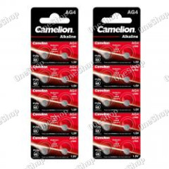 20x Camelion knoflíkový článek LR66 / AG4 / G4 / LR626 / 177 / SR626W / GP77A / 377 originál