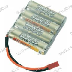 Akupack přijímače NiMH Conrad Energy AA, 4,8 V, 1800 mAh, Side by Side, BEC