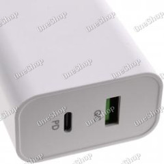 2-Port USB rychlonabíječka USB PD/QC Adapter 45 W bílá originál