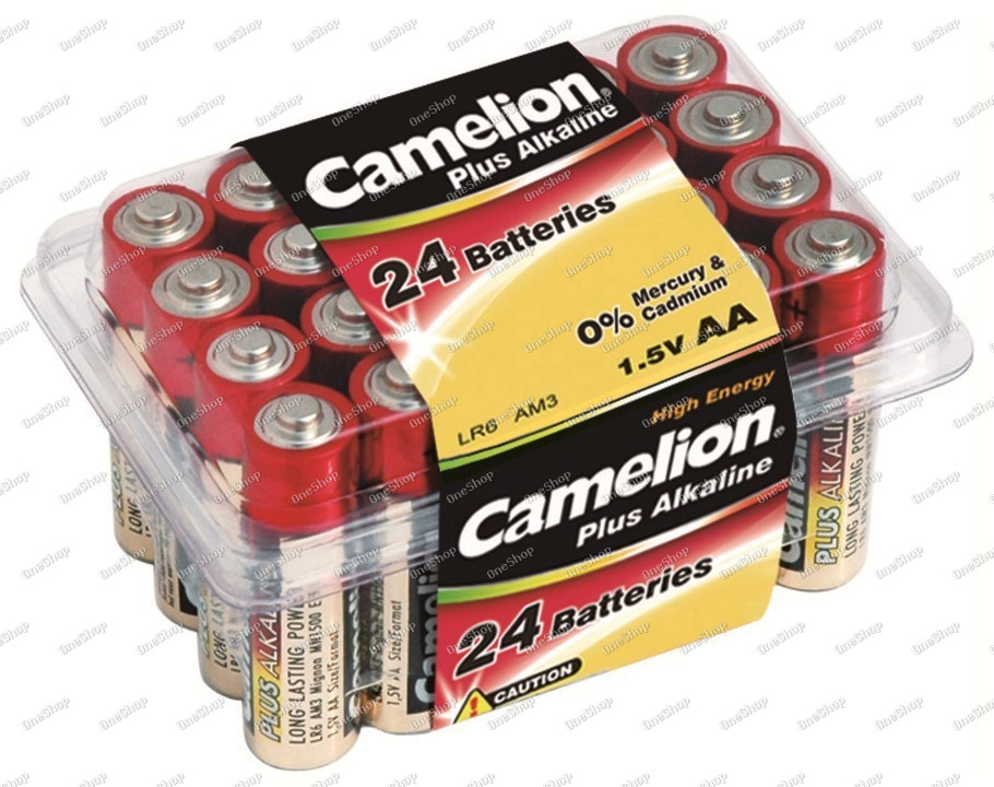 Camelion Plus alkalická LR6 / tužková 24ks Box originál