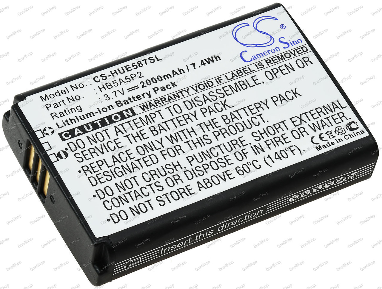 baterie pro WLAN mobiler HotSpot Huawei E587 4G / GP02 / Typ HB5A5P2
