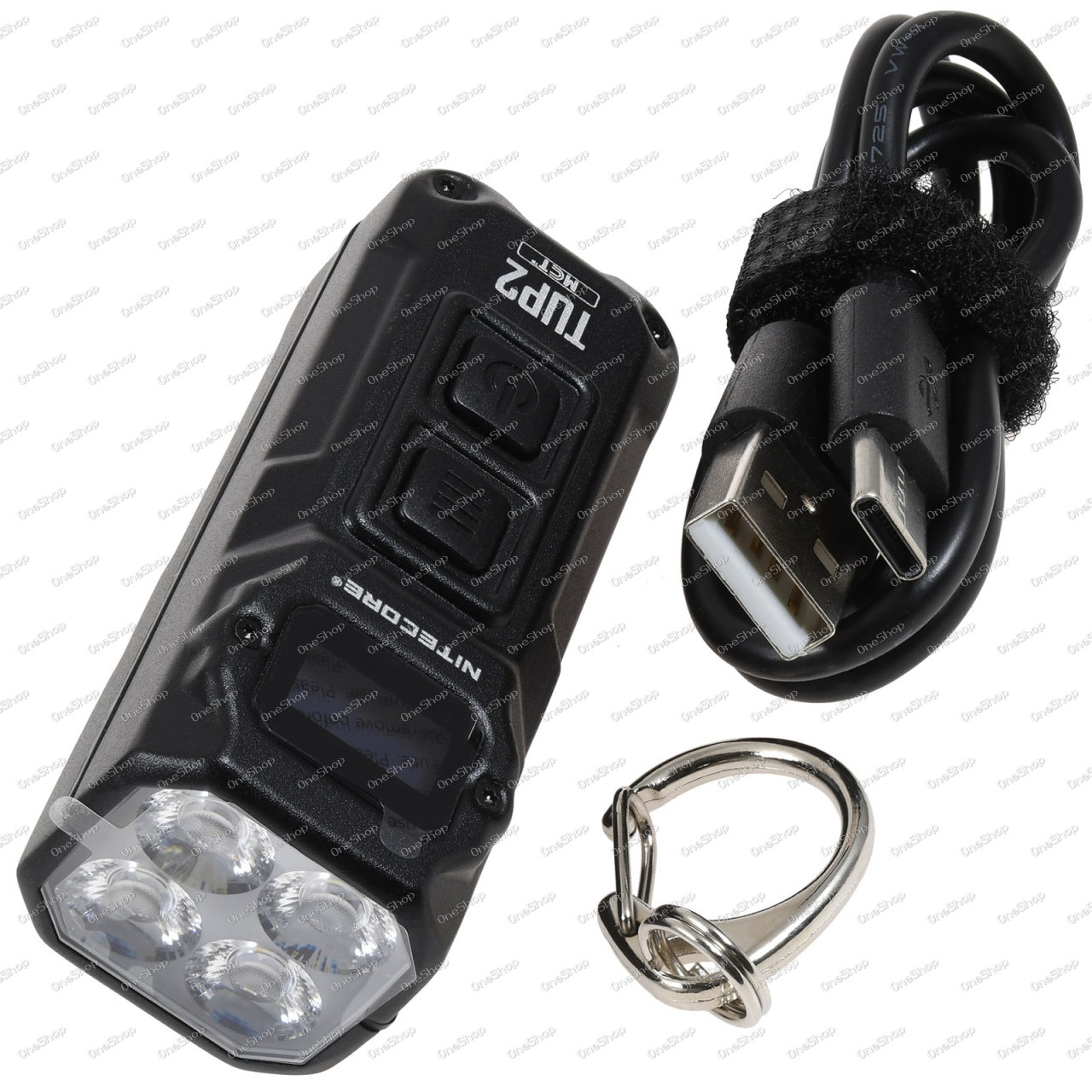Nitecore TUP2 MCT OLED Mini-svítidlo 1200 Lumen černá originál