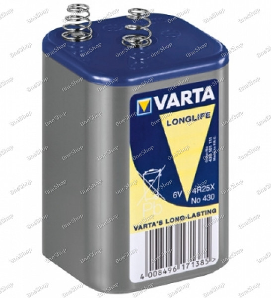 baterie do svítilny Varta Type 0430 4R25 6V originál