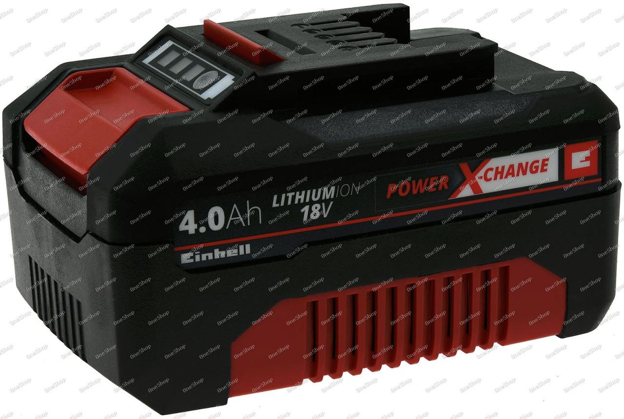 baterie Einhell Power X-Change Li-ion 18V 4,0Ah pro všechny Power X-Change Geräte originál