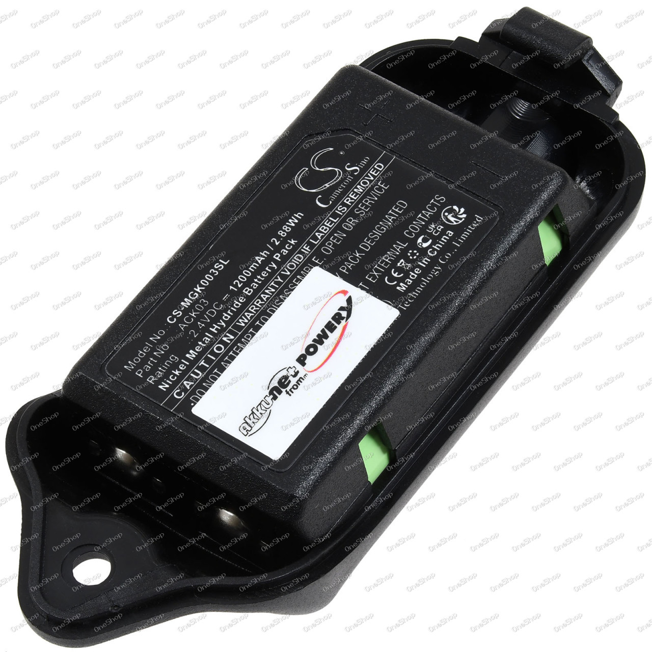 baterie pro Wireless Bluetooth sluchátka sluchátka 3M Peltor Lite-Com Basic / Typ ACK03
