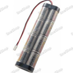 Akupack NiMH Conrad Energy Sub-C, 9,6 V, 2400 mAh, Stick, Futaba