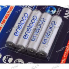 Panasonic eneloop HR-4UTG mikro tužková AAA 800mAh NiMH 4ks balení originál