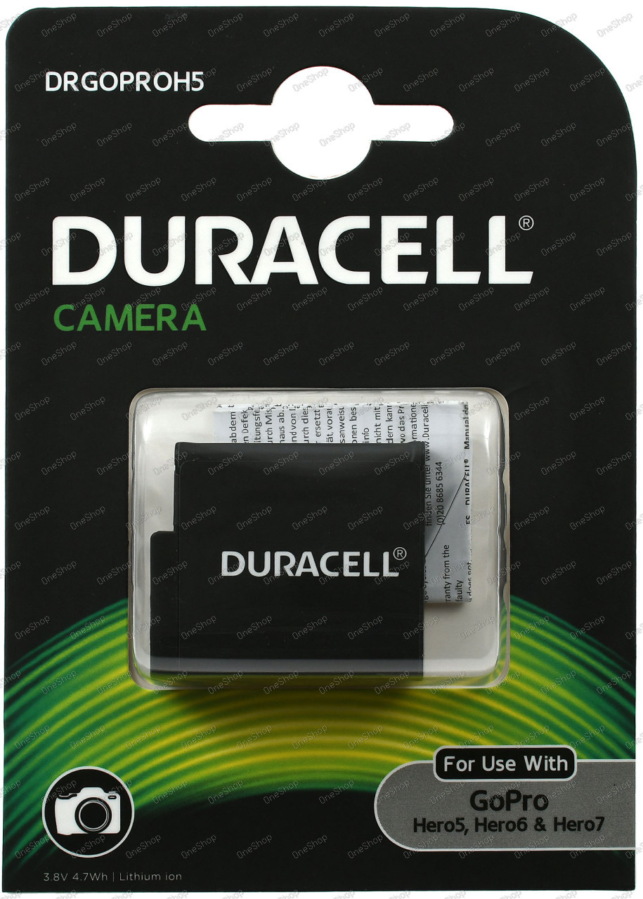 Duracell baterie pro Action Cam GoPro Hero 5 / GoPro Hero 6 originál
