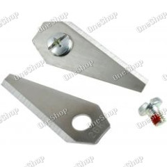 9x náhradní nůž Klingen / Schneid-Klingen (0,75mm) pro Bosch Indego sekačka na trávu