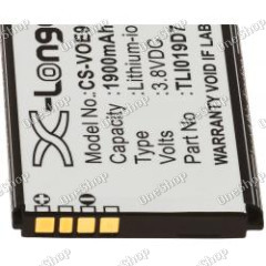 baterie pro Alcatel 1 Dual SIM, Vodafone Smart E9 / Typ TLI019D7