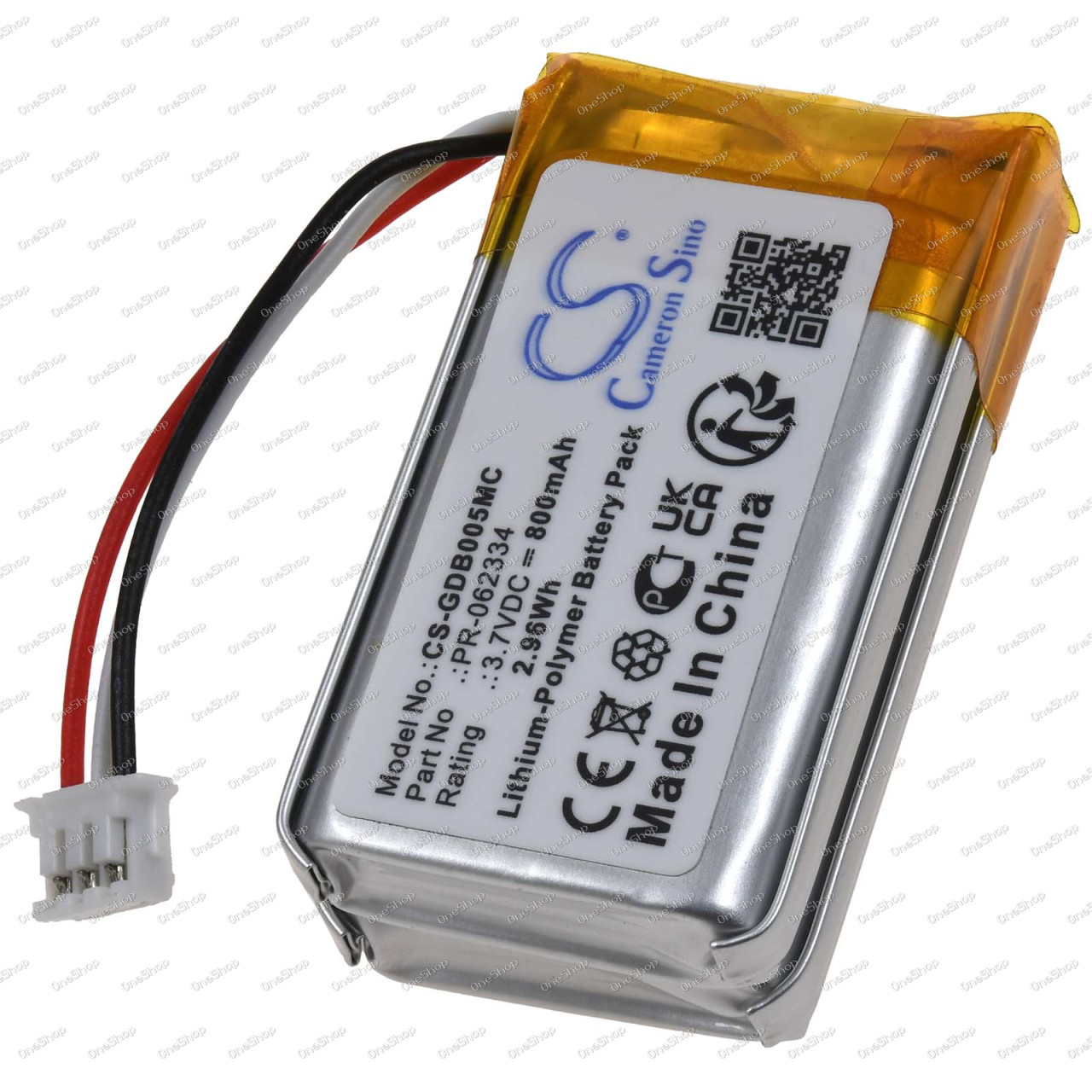 baterie pro Action-Kamera GoPro Hero HWBL1 / CHDHA-301 / Typ PR-062334