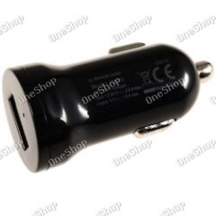 KfZ nabíjecí adaptér 12-24V auf 1x USB 1000mAh černá