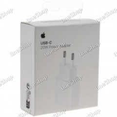 Apple USB C Ladeadatper, nabíječka A2347 MHJE3ZM/A 3A 20W weiß originál