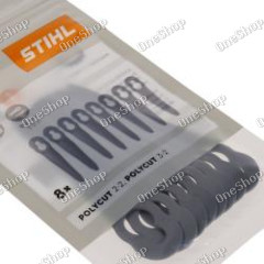 8x Stihl Kunststoffmesser pro PolyCut 2-2 und PolyCut 3-2 , 40080071000 originál