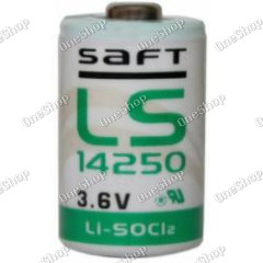 10x Lithium baterie Saft LS14250 1/2AA 3,6Volt originál
